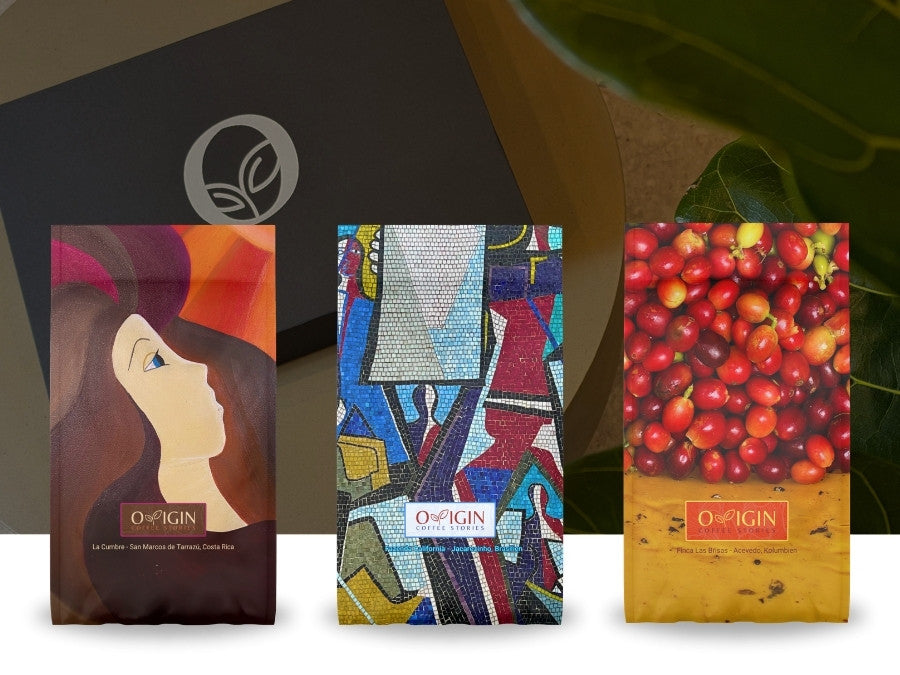 Espresso Geschenkbox | Geradlinig - sweet - funky